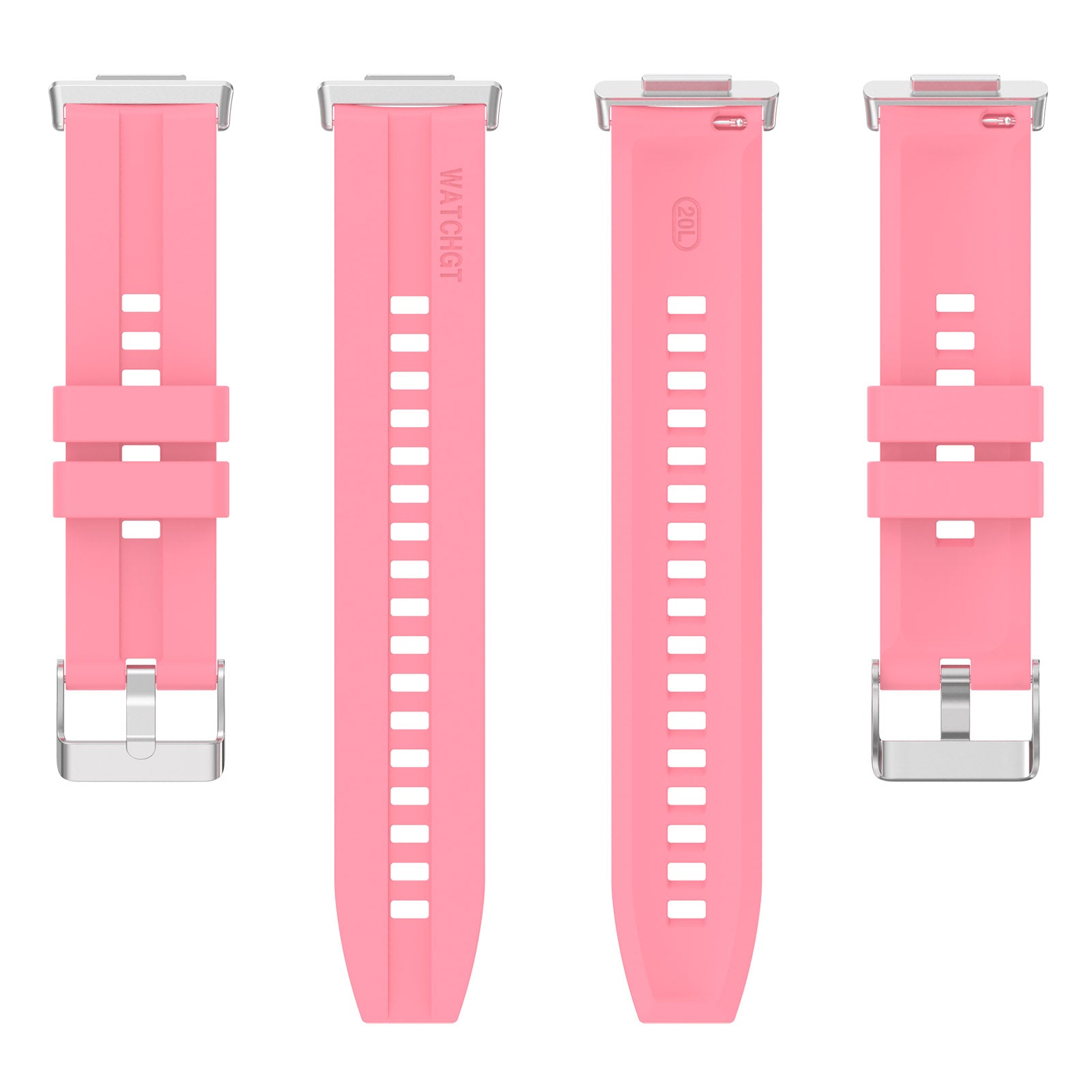 For Huawei Watch Fit 2 Quick Release Watch Strap Silicone Wrist Band Sports Watch 20mm Watchband with Buckle For Huawei Watch Fit 2 Quick Release Watch Strap Silicone Wrist Band Sports Watch 20mm Watchband with Buckle